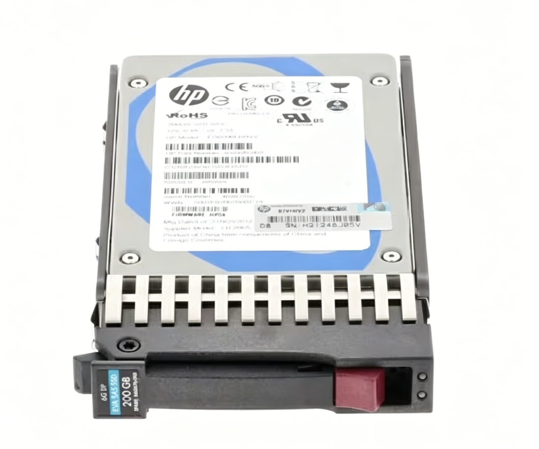 HP 632429-002-EVA - HPE 200GB SAS 6G SFF SSD for EVA Storage